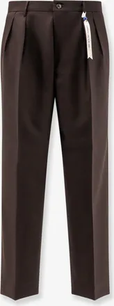 Santaniello Pantaloni Rima in lana con pinces - SANTANIELLO - gender_Man