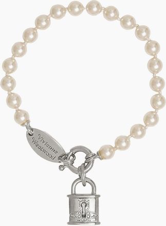 Vivienne Westwood Womens Celestia Small Bracelet Silver - Size: OS
