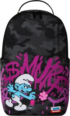 Sprayground Smurfen Tag It Up Rugzak - unisex - Rugzakken - Zwart - ONE Size - Leer - Tassen