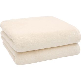 Linum Home Textiles 2-Pack Ediree Cotton Bath Towel Set in Beige at Nordstrom Rack