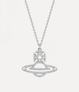 Vivienne Westwood Trudy Pendant Necklace Silver Women