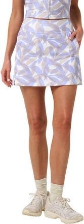 Travis Mathew MoveKnit Game Set Match Skort in Navy Blazer Multi at Nordstrom, Size X-Small