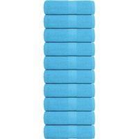 OEM Pa&ntilde;os De Mano Frogn, Paquete De 10, Turquesa, 30x30 Cm, 360 G/m&sup2; - Crezuo