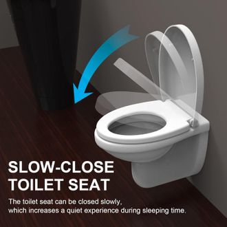 OEM Asiento De Inodoro Freno De Ca&iacute;da Vasos De Inodoro Uf Tapa De Inodoro Blanca Para Asiento De Inodoro De Ba&ntilde;o