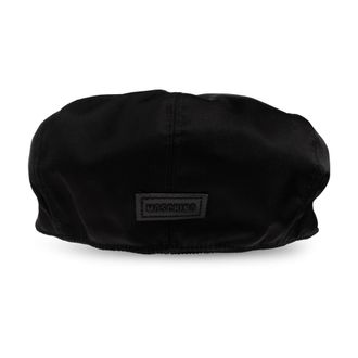 Moschino Accessoires, unisex, Zwart, ONE Size, Polyester, Flat Cap