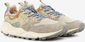 Flower Mountain Yamano 3 UNI suede e nylon taupe / light beige