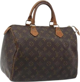 Louis Vuitton Pre-owned Handbags, female, Brown, Size: ONE SIZE Pre-owned Speedy 30 Hand Bag