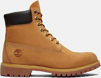 Timberland Mens Timberland Mens Premium 6-Inch Lace-Up Waterproof Boot - Yellow - Size: 12