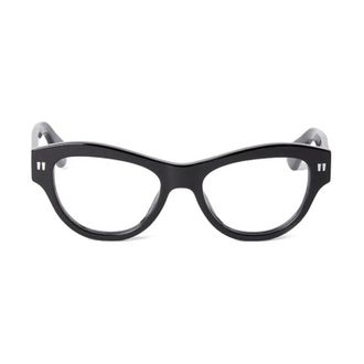 Off-white OERJ076STYLE761000 Cat-Eye Full Rim Eyeglasses - Black