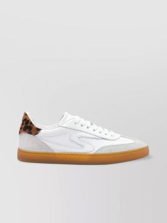 Stuart Weitzman animal print low top sneakers