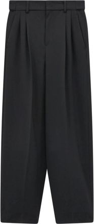 Rossi Carter Wijde Broek - Dames - Wijde Broeken - Zwart - M - Broeken