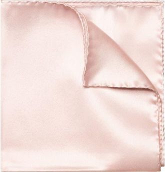 Eton Silk Pocket Square in Medium Pink at Nordstrom