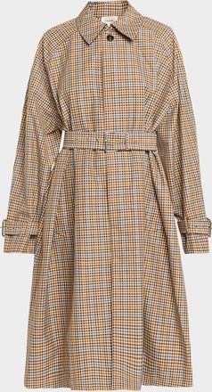 Frame Denim The Plaid Mac Coat
