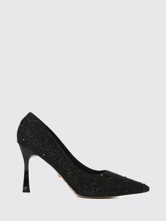 Twentyfourhaitch Heeled Sandal Woman color Black
