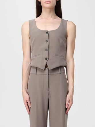 Sams&oslash;e & Sams&oslash;e Waistcoat SAMSOE SAMSOE Woman color Grey
