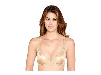 Dominique Meryl Front Closure Minimizer Bra Womens Bra Nude : 30DD/E, Spandex/Polyester/Nylon