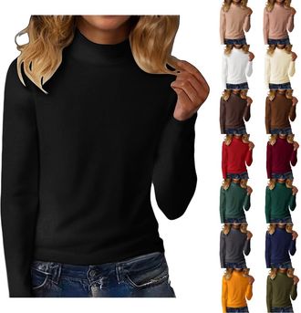 Generic velvet dresses for women uk, Jumpers for Women UK Winter Lightweight Sweater Soft Comfortable Long Sleeves Plain Pullover Solid Color Casual V Neck To