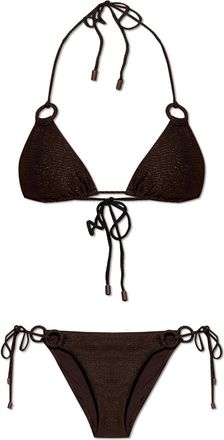 Zimmermann Two-piece Swimsuit With Lurex Thread