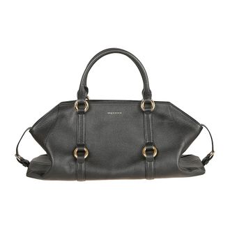 Alexander McQueen Farringdon Tas - Dames - Tassen - Zwart - Maat: ONE Size Leer