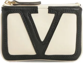 Valentino Garavani Viva Superstar keyring - men - Nappa Leather - One Size - Neutrals