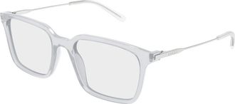 Gucci Optisch Montuur - Heren - Brillen - Grijs - 53 MM - Accessoires