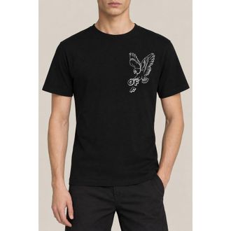 Off-white Mens Black Cotton Graphic Shirt, Size S