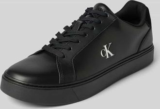 Calvin Klein Jeans Sneaker mit Label-Detail in BLACK, Größe 40