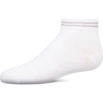 MeMoi Ziggy Double Ring Anklet Sock in Tan at Nordstrom, Size 6-12M