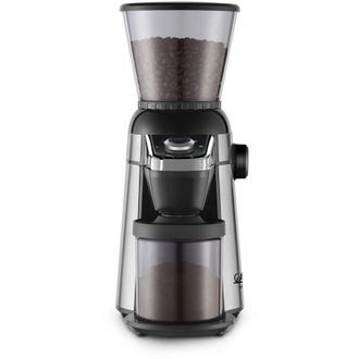 Gaggia RI8123/01 MD15 - Macinino per caff&egrave;, In Grani con Macine Coniche in Acciaio Inox, Corpo Rivestito in Acciaio, 15 Opzioni di Macinatura e Timer