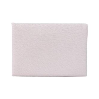 Herm&egrave;s Light Pink Chevre Leather Coin Purse/Coin Case (Pre-Owned)