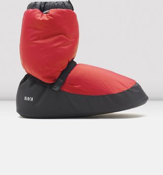 Bloch BLOCH Adult Warm Up Booties, Red Nylon