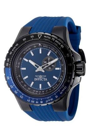 Invicta 49732 Aviator Watch in Blue at Nordstrom Rack