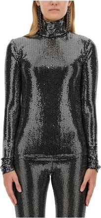 Isabel Marant Dames, Tops, Zwart, Maat: XS Nylon