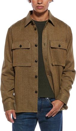 Todd Snyder Todd Snyder Woolrich Linen, Wool, & Cashmere-Blend Overshirt