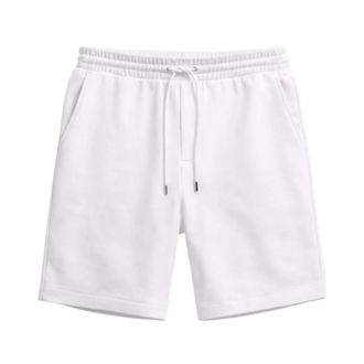 Michael Kors Training Shorts, male, White, Size: XL Logo Pocket Cotton Blend Shorts