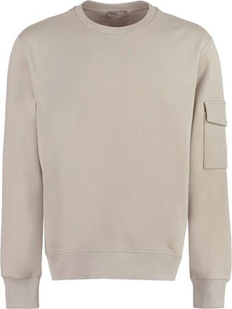 Herno Heren, Sweatshirts & Hoodies, Beige, Maat: L Katoen