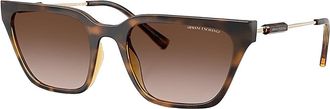 A|X Armani Exchange AX 4158S 821313 55mm Womens Cat-Eye Sunglasses