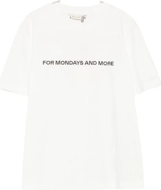 Max Mara T-shirt - Dames - T-shirts - Wit - L - Tops