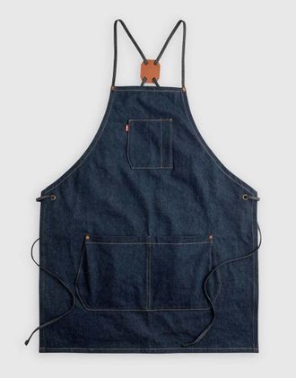 Levi's Grembiule in denim blu scuro