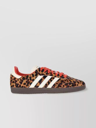 adidas animal print low top sneakers