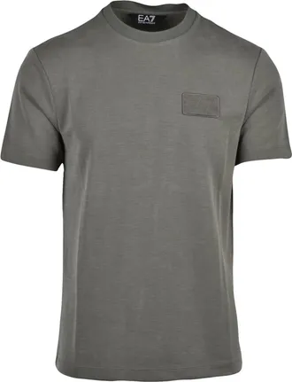 Emporio Armani Emporio Armani Ea7, Tops, Heren, Groen, L, Polyester, T-shirts
