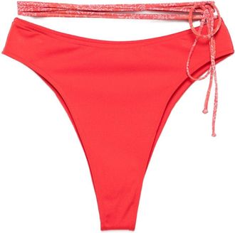 Roberta Einer X Kiss n Thrill Sienna High-Rise Bikini Bottoms - Womens - Nylon/Spandex/Elastane