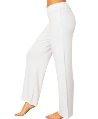 French Kyss Soft Stretch Lounge Pant In Bleach