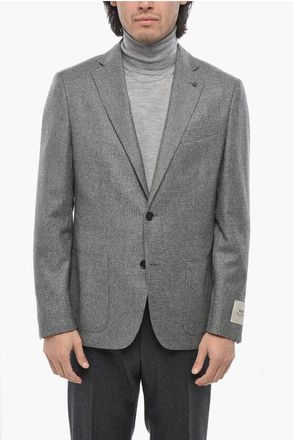 Corneliani CC COLLECTION Virgin Wool Side Vents Notch Lapel Blazer size 54