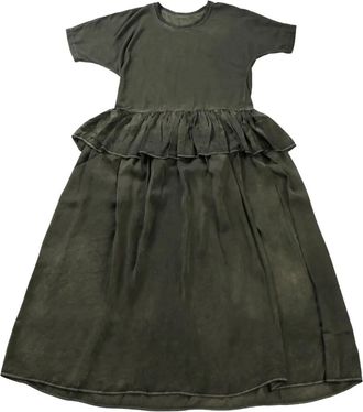 Uma Wang Dudi maxi dress - Verde