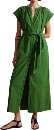 Apiece Apart Mirada Maxi Dress In Green