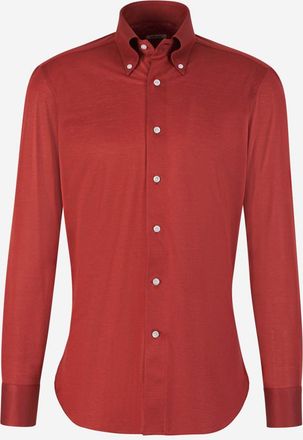 Fray Cotton Piqué Shirt