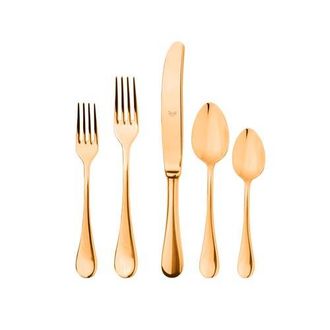 Mepra Brescia Flatware Set - 5 Pieces in Gold at Nordstrom
