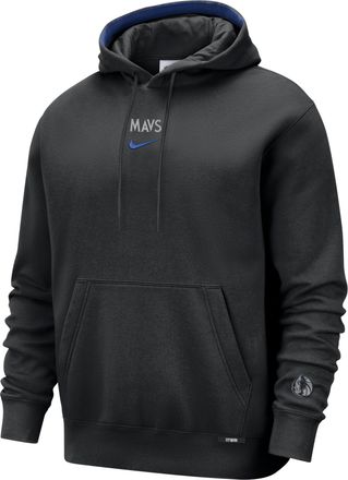 Nike NBA Dallas Mavericks City Edition Premium Club Fleece Hoodie Black HQ5528-010
