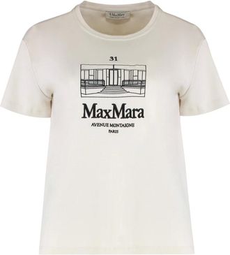 Max Mara Mujer, Camisetas, Blanco, Talla: XS
